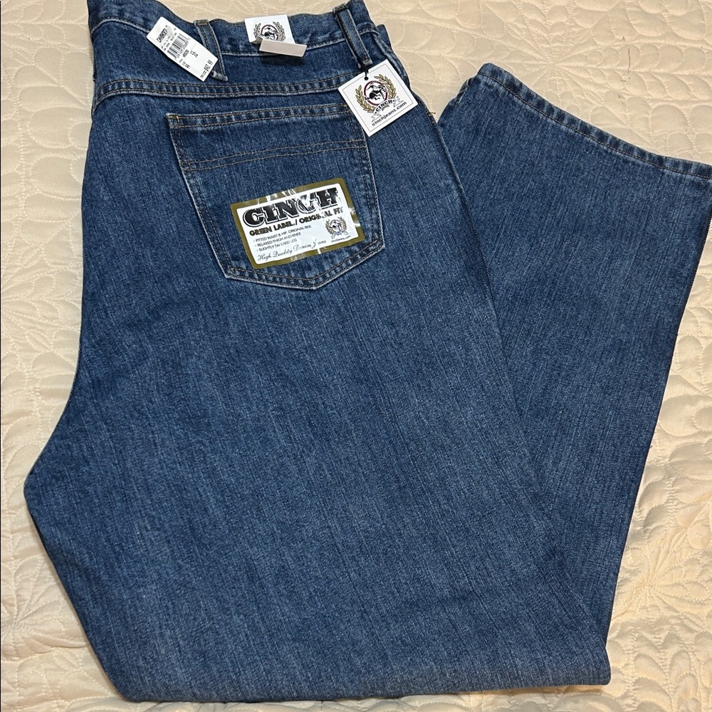 MEN’s Cinch Relaxed Fit Blue Jeans